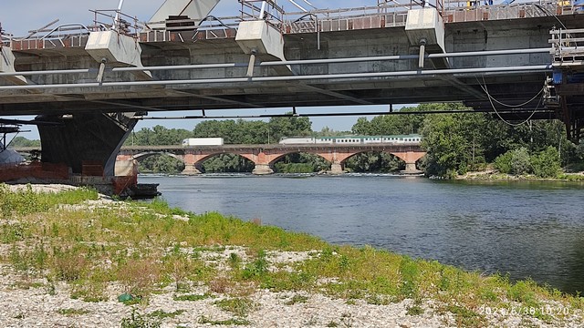Vigevano Nuovo ponte sul Ticino