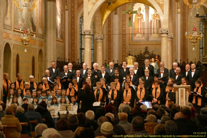 Concerto di Natale Corale San Gaudenzio Gambol