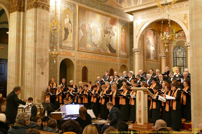 Concerto di Natale Corale San Gaudenzio Gambol