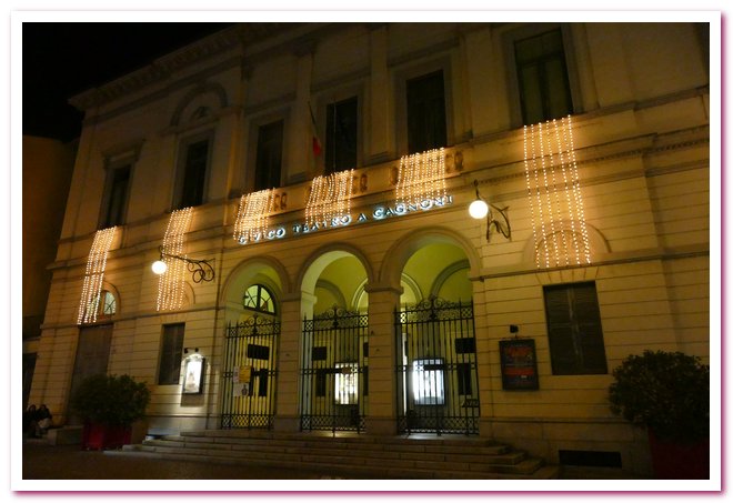 nella foto Civico Teatro ANTONIO CAGNONI
