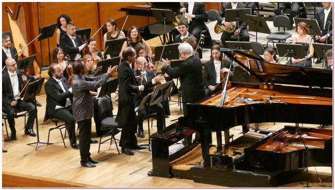 Piano-pdalier, Roberto Prosseda. Direttore, Patrick Fournillier. Orchestra Sinfonica di Milano Giuseppe Verdi