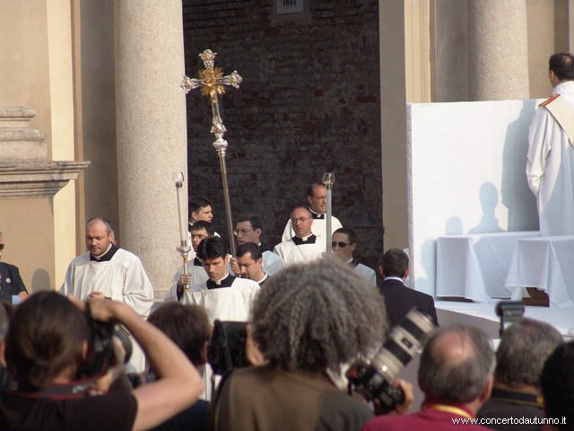 Benedetto XVI visita Vigevano