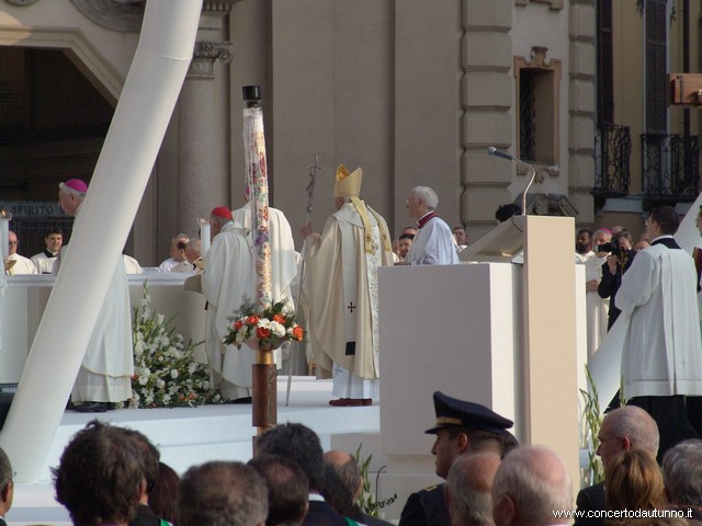 Benedetto XVI visita Vigevano