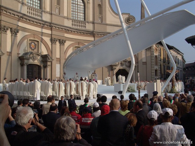 Benedetto XVI visita Vigevano
