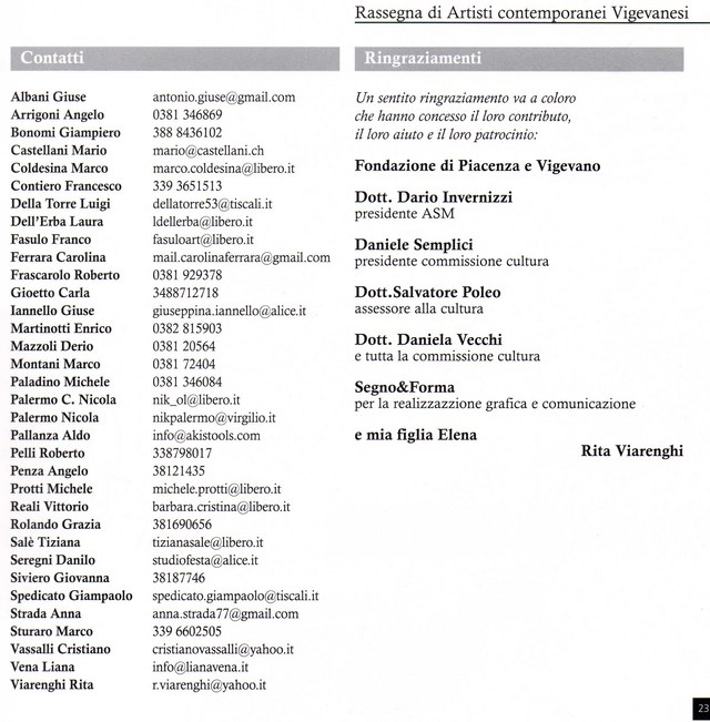 Arte in Vigevano 2009