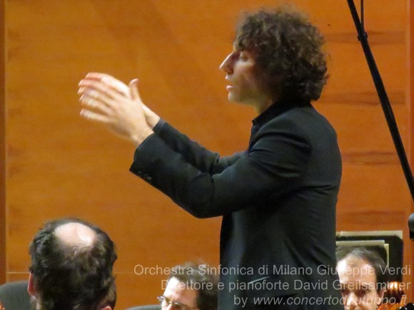 Orchestra Sinfonica di Milano Giuseppe Verdi Direttore e pianoforte David Greilsammer