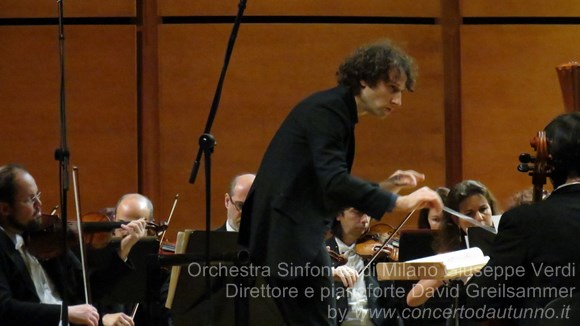 Orchestra Sinfonica di Milano Giuseppe Verdi Direttore e pianoforte David Greilsammer