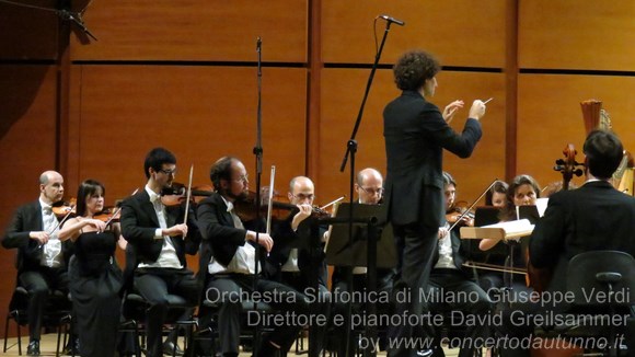 Orchestra Sinfonica di Milano Giuseppe Verdi Direttore e pianoforte David Greilsammer