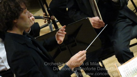 Orchestra Sinfonica di Milano Giuseppe Verdi Direttore e pianoforte David Greilsammer