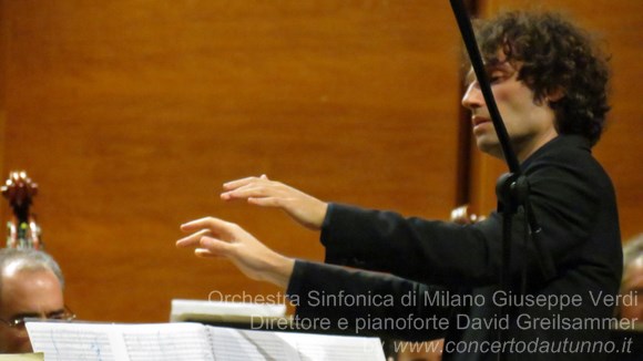 Orchestra Sinfonica di Milano Giuseppe Verdi Direttore e pianoforte David Greilsammer