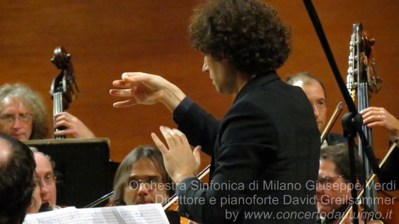Orchestra Sinfonica di Milano Giuseppe Verdi Direttore e pianoforte David Greilsammer