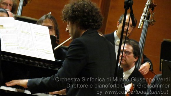Orchestra Sinfonica di Milano Giuseppe Verdi Direttore e pianoforte David Greilsammer