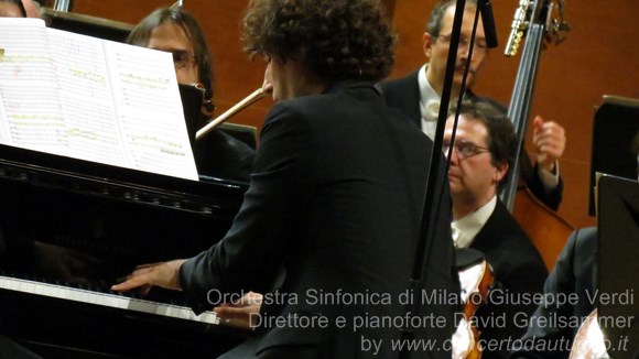 Orchestra Sinfonica di Milano Giuseppe Verdi Direttore e pianoforte David Greilsammer