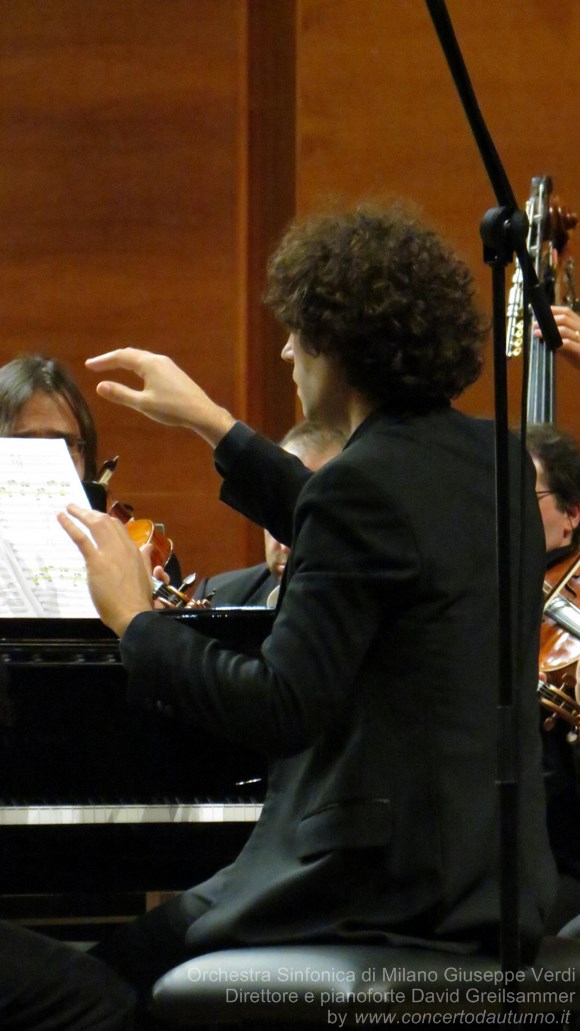 Orchestra Sinfonica di Milano Giuseppe Verdi Direttore e pianoforte David Greilsammer