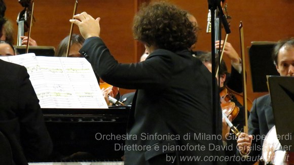 Orchestra Sinfonica di Milano Giuseppe Verdi Direttore e pianoforte David Greilsammer