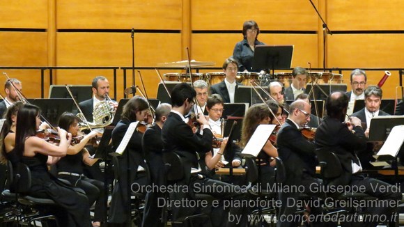 Orchestra Sinfonica di Milano Giuseppe Verdi Direttore e pianoforte David Greilsammer