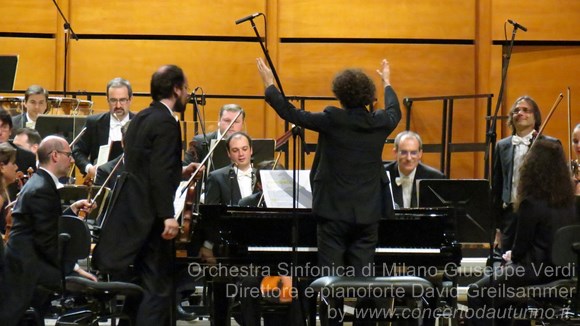 Orchestra Sinfonica di Milano Giuseppe Verdi Direttore e pianoforte David Greilsammer