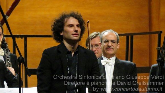 Orchestra Sinfonica di Milano Giuseppe Verdi Direttore e pianoforte David Greilsammer