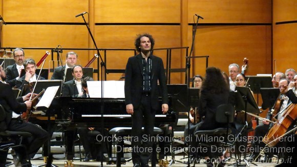 Orchestra Sinfonica di Milano Giuseppe Verdi Direttore e pianoforte David Greilsammer
