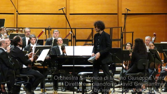 Orchestra Sinfonica di Milano Giuseppe Verdi Direttore e pianoforte David Greilsammer