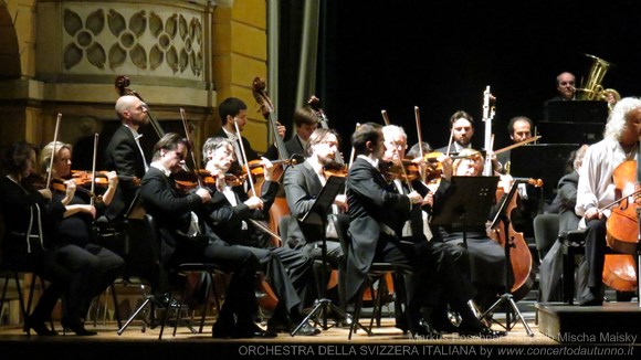 Direttore Markus Poschner  cello Mischa Maisky ORCHESTRA DELLA SVIZZERA ITALIANA