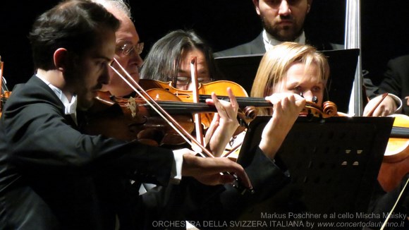 Direttore Markus Poschner  cello Mischa Maisky ORCHESTRA DELLA SVIZZERA ITALIANA