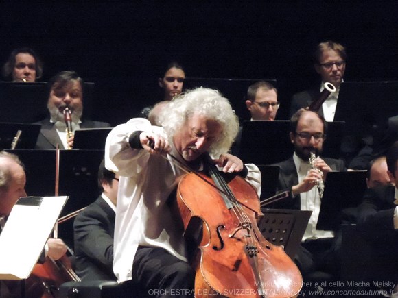 Direttore Markus Poschner  cello Mischa Maisky ORCHESTRA DELLA SVIZZERA ITALIANA