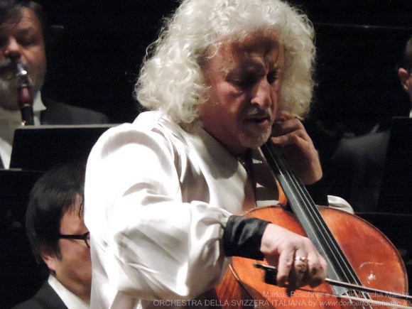 Direttore Markus Poschner  cello Mischa Maisky ORCHESTRA DELLA SVIZZERA ITALIANA