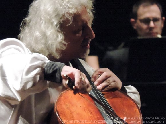 Direttore Markus Poschner  cello Mischa Maisky ORCHESTRA DELLA SVIZZERA ITALIANA