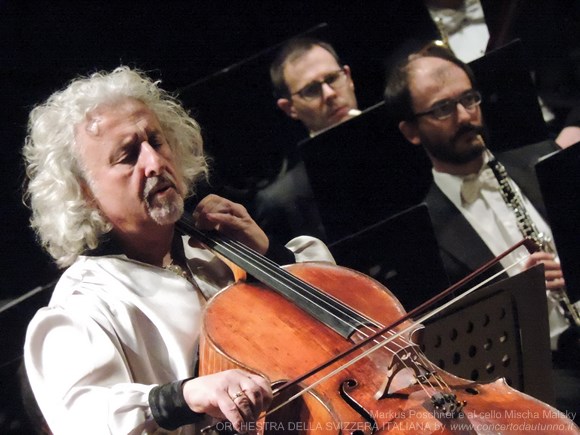 Direttore Markus Poschner  cello Mischa Maisky ORCHESTRA DELLA SVIZZERA ITALIANA