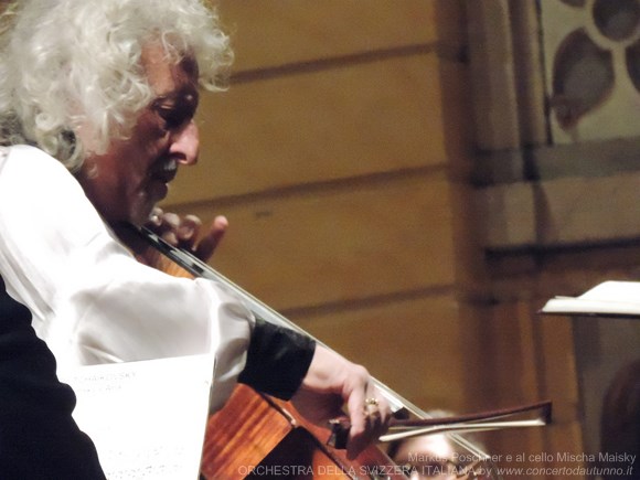 Direttore Markus Poschner  cello Mischa Maisky ORCHESTRA DELLA SVIZZERA ITALIANA