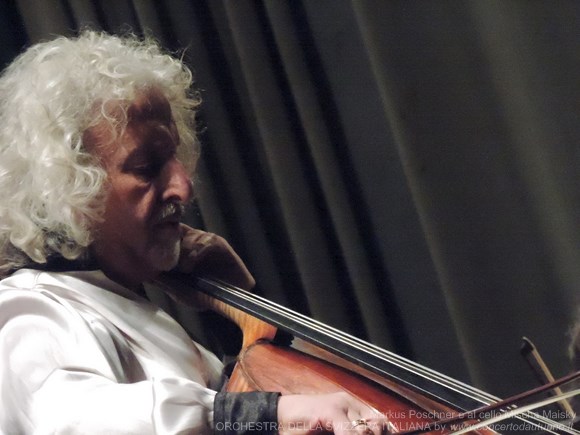 Direttore Markus Poschner  cello Mischa Maisky ORCHESTRA DELLA SVIZZERA ITALIANA