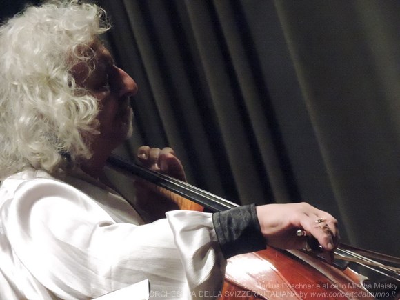 Direttore Markus Poschner  cello Mischa Maisky ORCHESTRA DELLA SVIZZERA ITALIANA