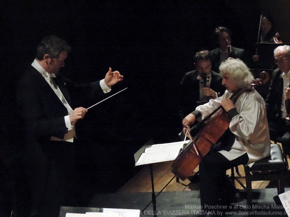 Direttore Markus Poschner  cello Mischa Maisky ORCHESTRA DELLA SVIZZERA ITALIANA