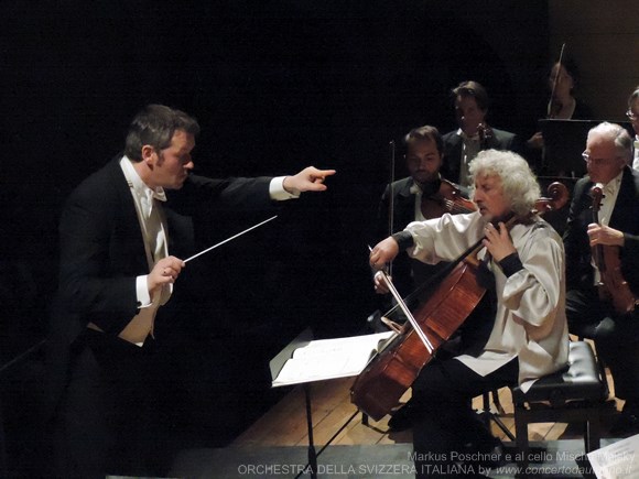 Direttore Markus Poschner  cello Mischa Maisky ORCHESTRA DELLA SVIZZERA ITALIANA