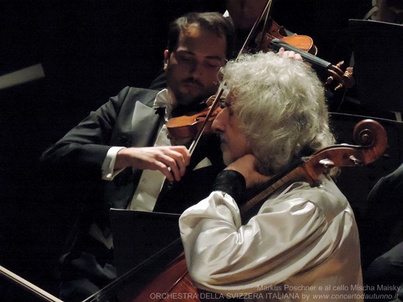 Direttore Markus Poschner  cello Mischa Maisky ORCHESTRA DELLA SVIZZERA ITALIANA