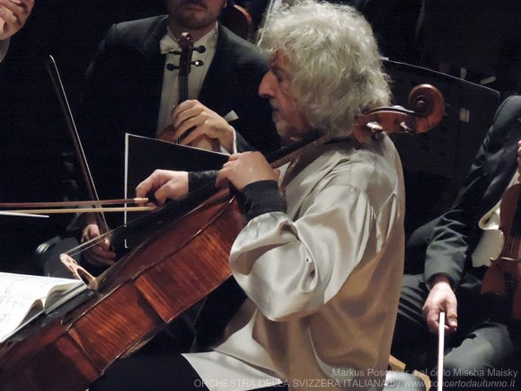 Direttore Markus Poschner  cello Mischa Maisky ORCHESTRA DELLA SVIZZERA ITALIANA