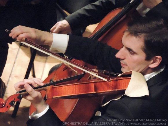 Direttore Markus Poschner  cello Mischa Maisky ORCHESTRA DELLA SVIZZERA ITALIANA