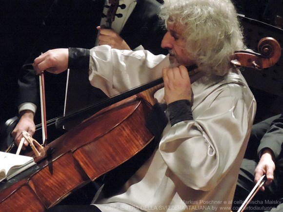 Direttore Markus Poschner  cello Mischa Maisky ORCHESTRA DELLA SVIZZERA ITALIANA