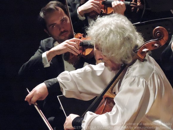 Direttore Markus Poschner  cello Mischa Maisky ORCHESTRA DELLA SVIZZERA ITALIANA