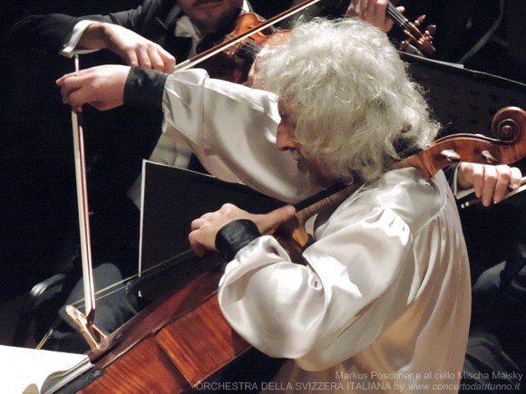 Direttore Markus Poschner  cello Mischa Maisky ORCHESTRA DELLA SVIZZERA ITALIANA