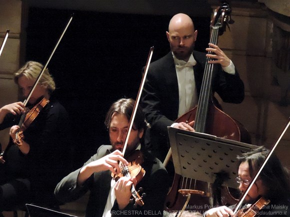 Direttore Markus Poschner  cello Mischa Maisky ORCHESTRA DELLA SVIZZERA ITALIANA