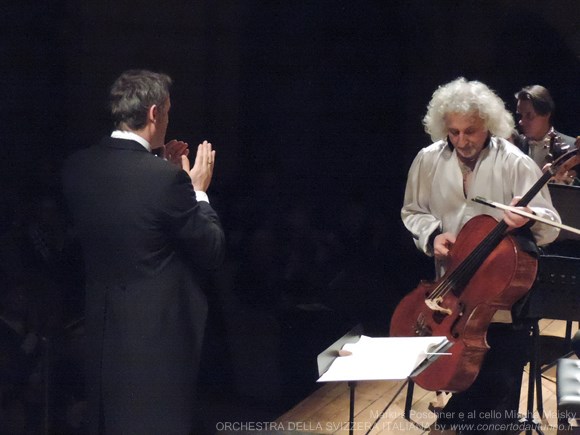 Direttore Markus Poschner  cello Mischa Maisky ORCHESTRA DELLA SVIZZERA ITALIANA