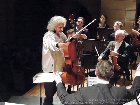 Direttore Markus Poschner  cello Mischa Maisky ORCHESTRA DELLA SVIZZERA ITALIANA