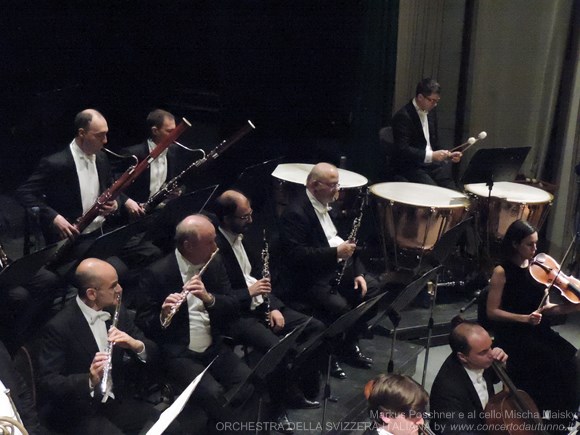 Direttore Markus Poschner  cello Mischa Maisky ORCHESTRA DELLA SVIZZERA ITALIANA