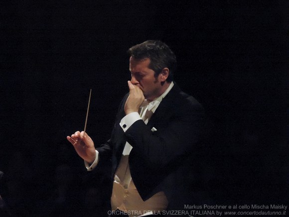 Direttore Markus Poschner  cello Mischa Maisky ORCHESTRA DELLA SVIZZERA ITALIANA