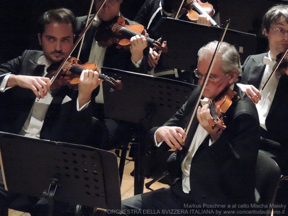 Direttore Markus Poschner  cello Mischa Maisky ORCHESTRA DELLA SVIZZERA ITALIANA