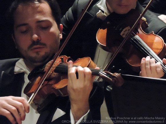 Direttore Markus Poschner  cello Mischa Maisky ORCHESTRA DELLA SVIZZERA ITALIANA