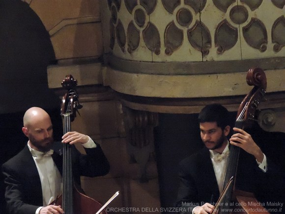 Direttore Markus Poschner  cello Mischa Maisky ORCHESTRA DELLA SVIZZERA ITALIANA