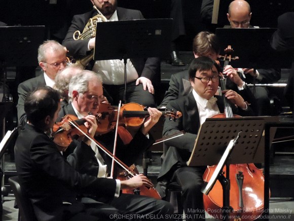 Direttore Markus Poschner  cello Mischa Maisky ORCHESTRA DELLA SVIZZERA ITALIANA